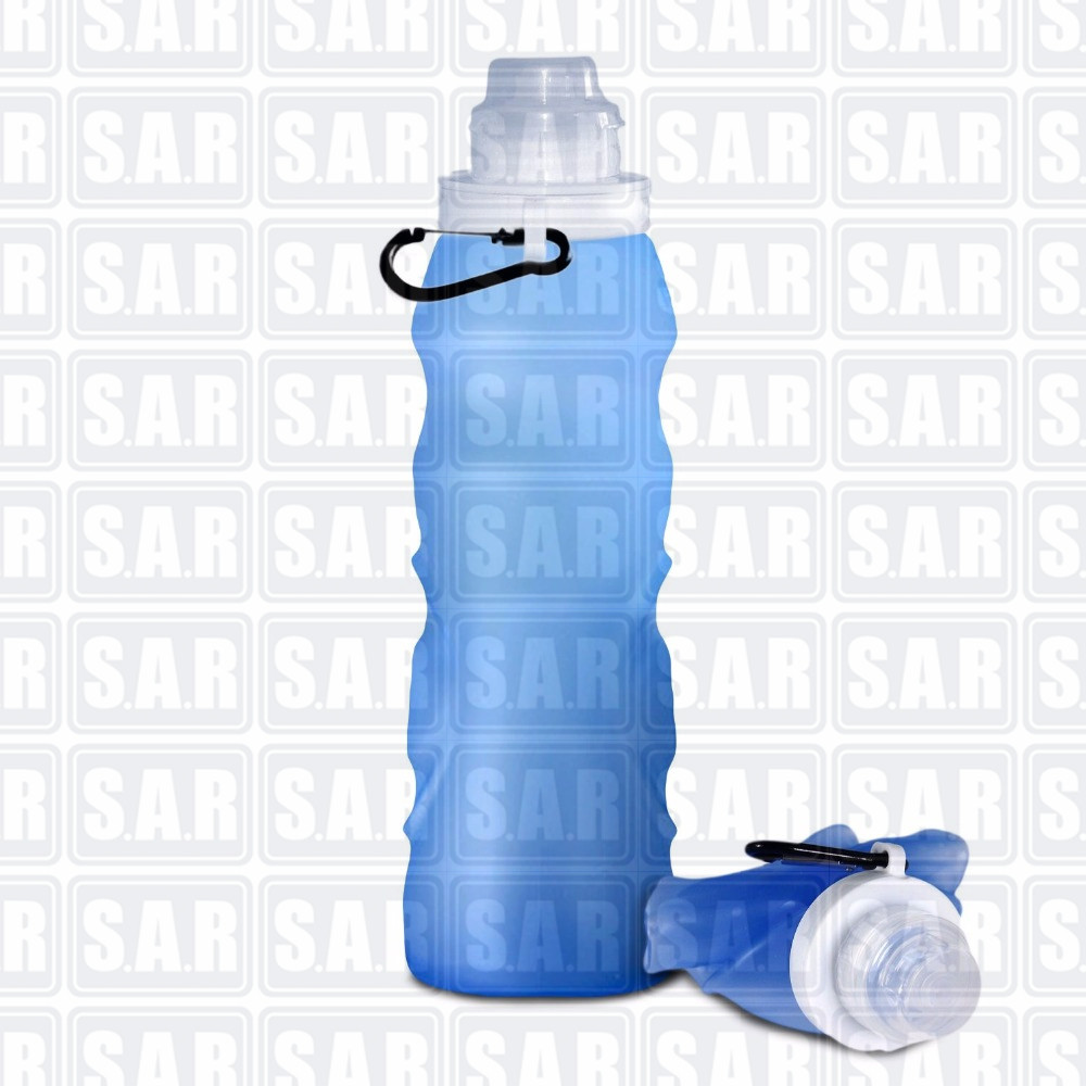 【SARWC1】Silicone squeeze custom water clear sports energy drink bottle