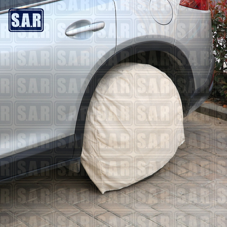 【SARCT26】Wholesale popular fabric spare canvas tire cover