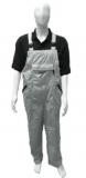 【SARSPO】Carpenter bib pant  Reusable Bib Overalls Grey Multi Use Spray Painting Suit,Individual Protection,