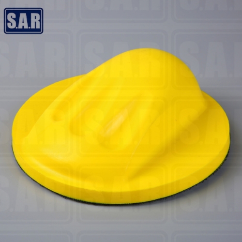 【SARFHP1】6" Round Sanding Block Soft & Flexible
