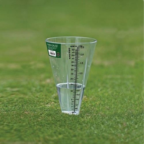 【SARCPG】Clear Plastic Ground Rain Gauge Meter measuring cup 